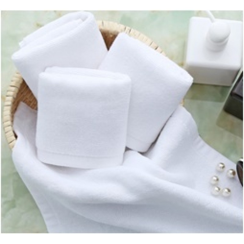 White hotel towel at wholesale price