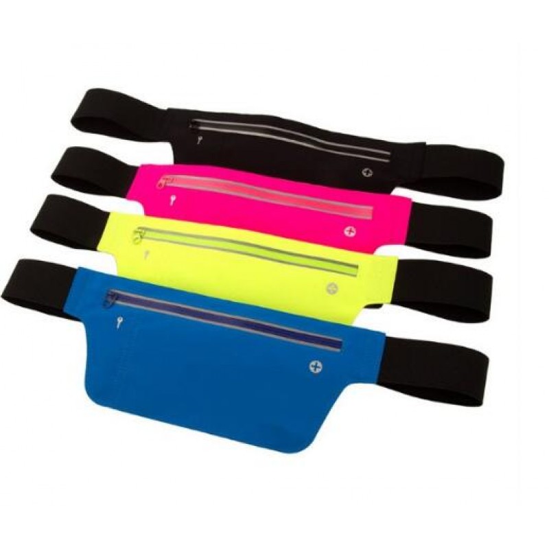 Colorful Waterproof Running Belt Waist Bag Outdoor Fitness Sports Waist Bag