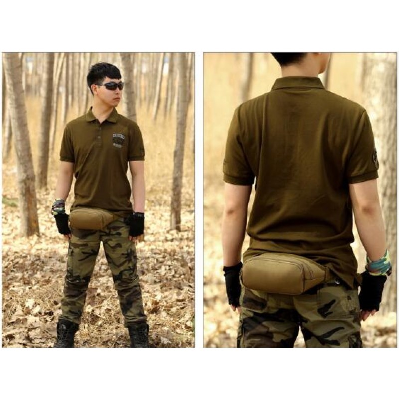 China factory unisex sport military waist bag