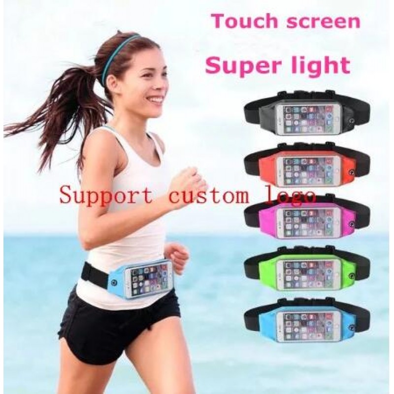 PVC Waterproof Waist Bag/ Waterproof sport Bag / pvc running bag 