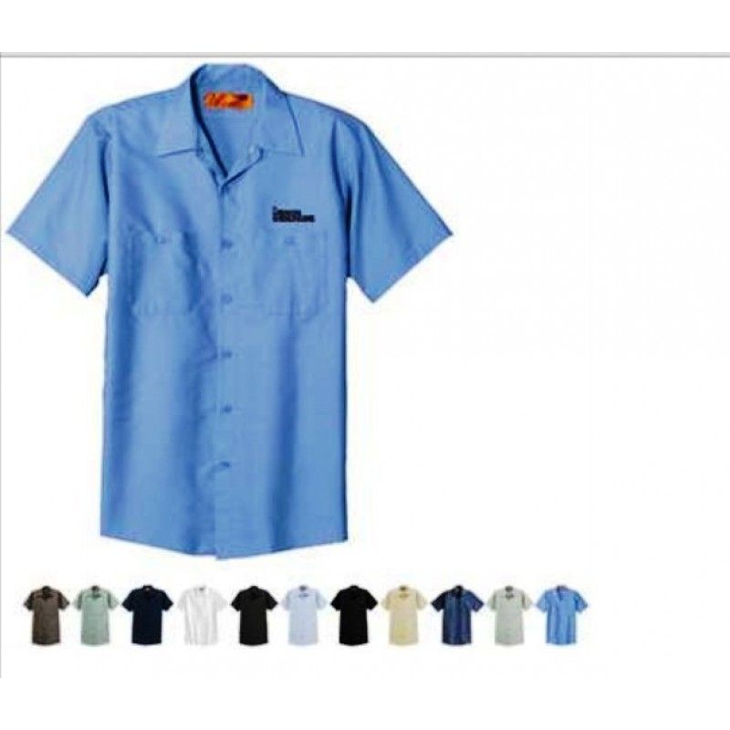 Short Sleeve Industrial Work Shirt