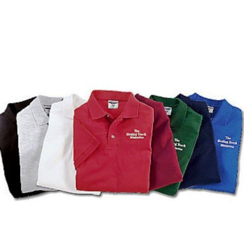 Polo Shirt 100% Cotton Embroidered