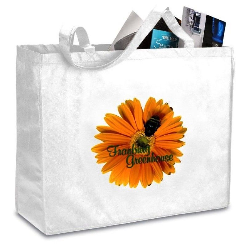 Celebration Shopping Tote Bag - 16" x 20" - Full Color