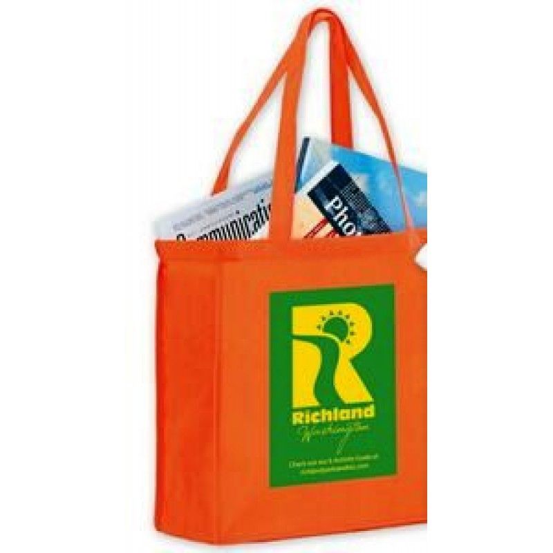 Non-woven Recession Buster Tote Bag (13"X13"X5")