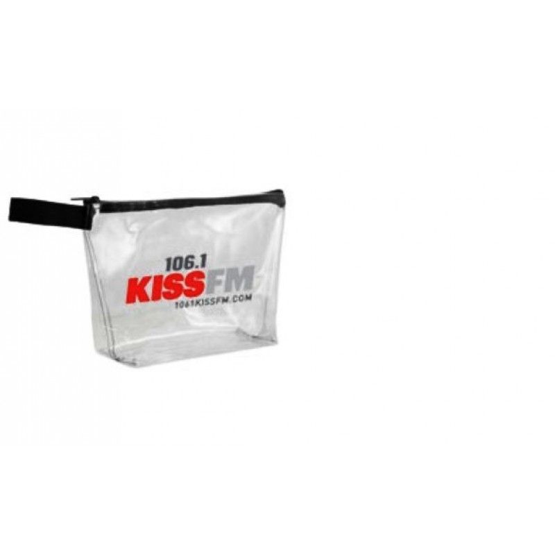 12" x 4" x 8" Clear Stadium Bags with Hand Strap