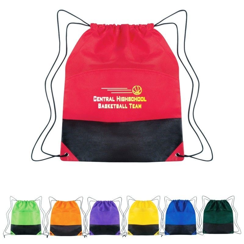 Non Woven 2 Tone Drawstring Sports Pack