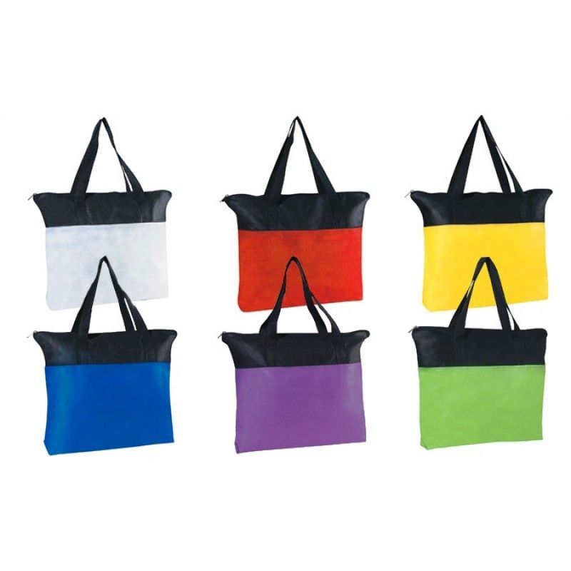 Airy Zip Tote - Colors