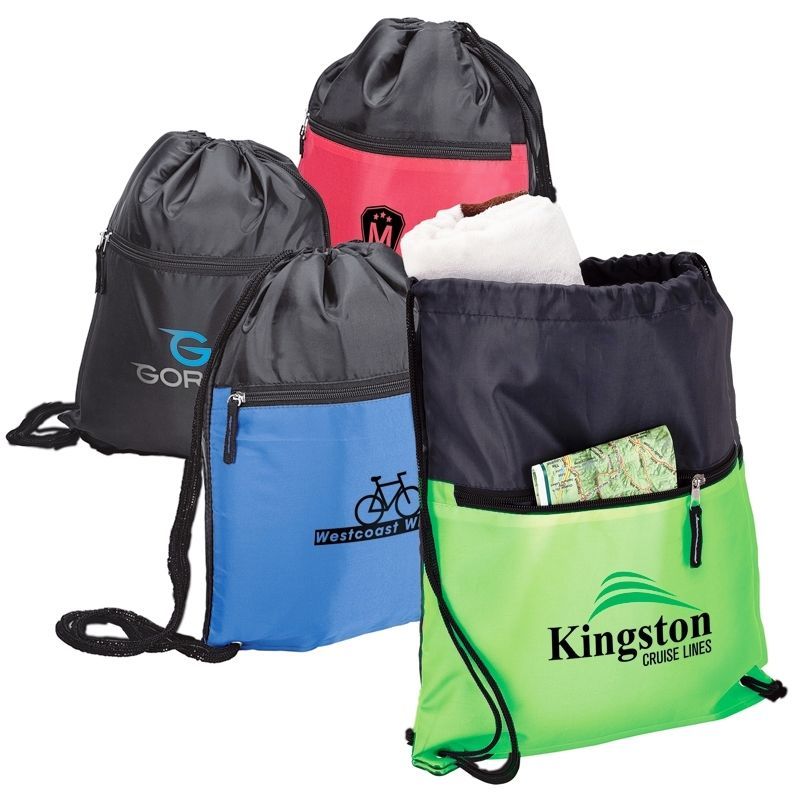 Sport Bag W/ Front Zippered Pocket