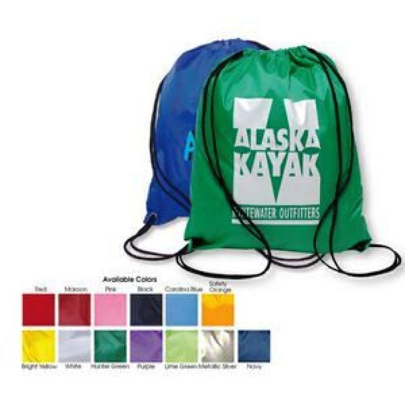 Solid Color Drawstring Backsack