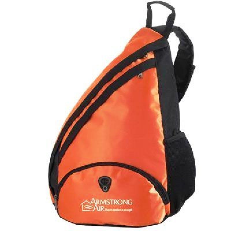 Urban Tear Drop Sling Pack/ Orange/Blue/Green