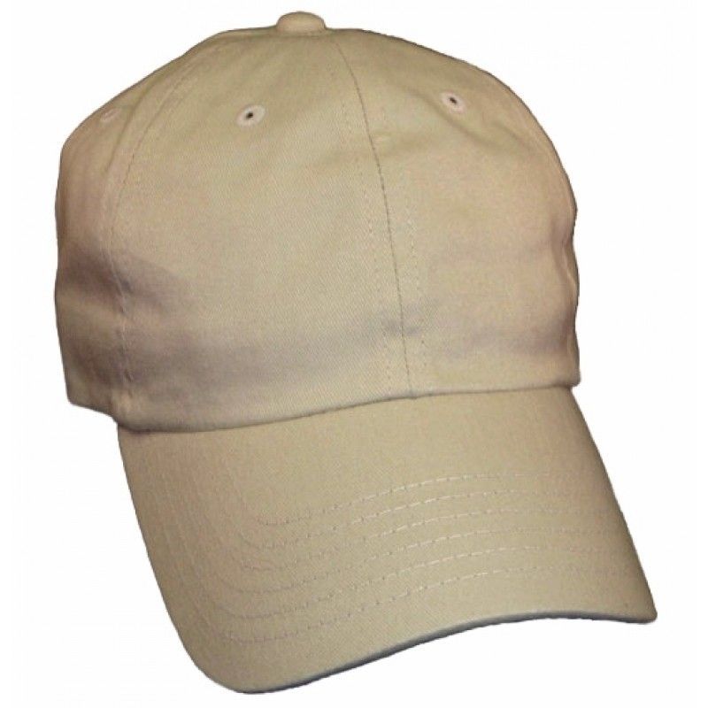 Unstructured Brushed Cotton Twill Cap (Blank)