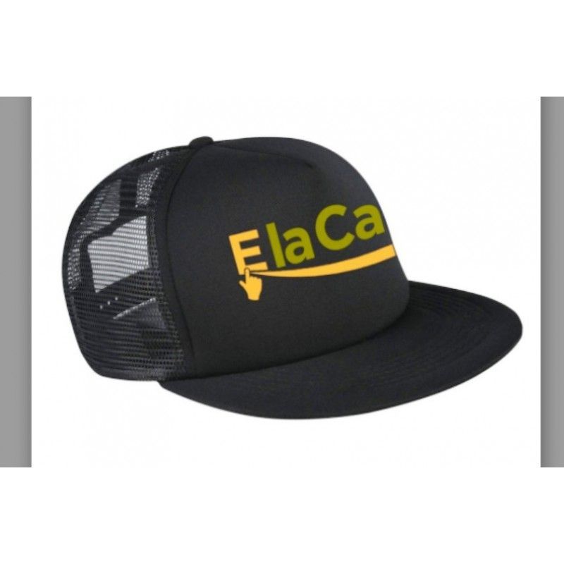 Flat Bill Trucker Cap