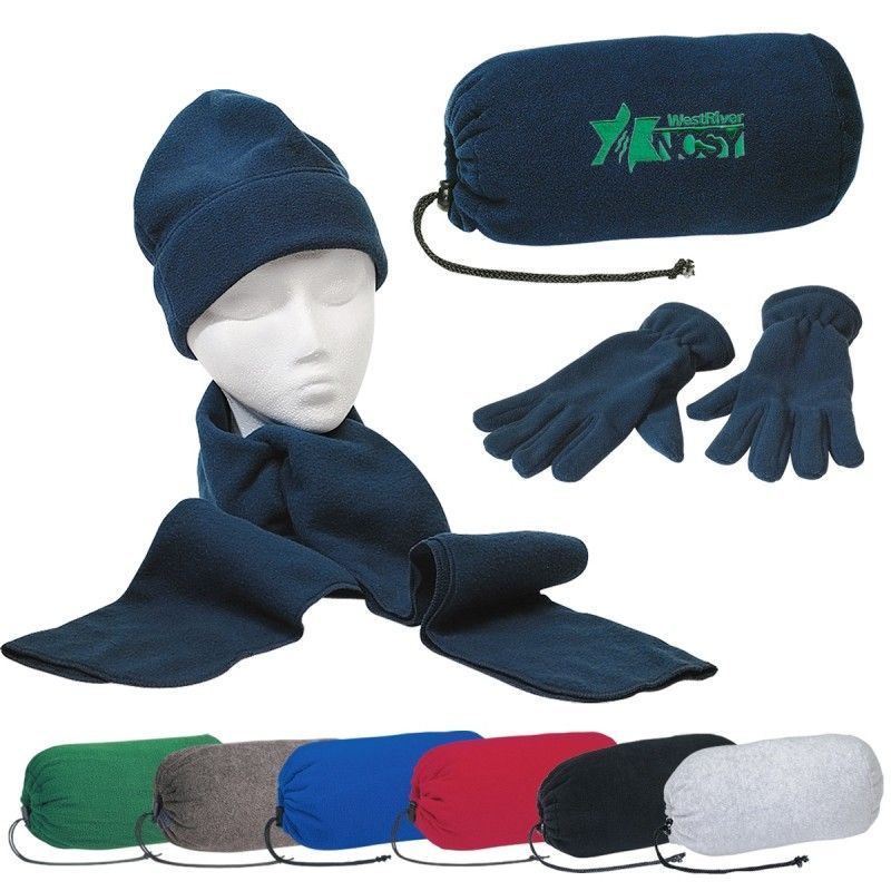 Keep Warm Buddy Set W/ Scarf, Gloves & Cap