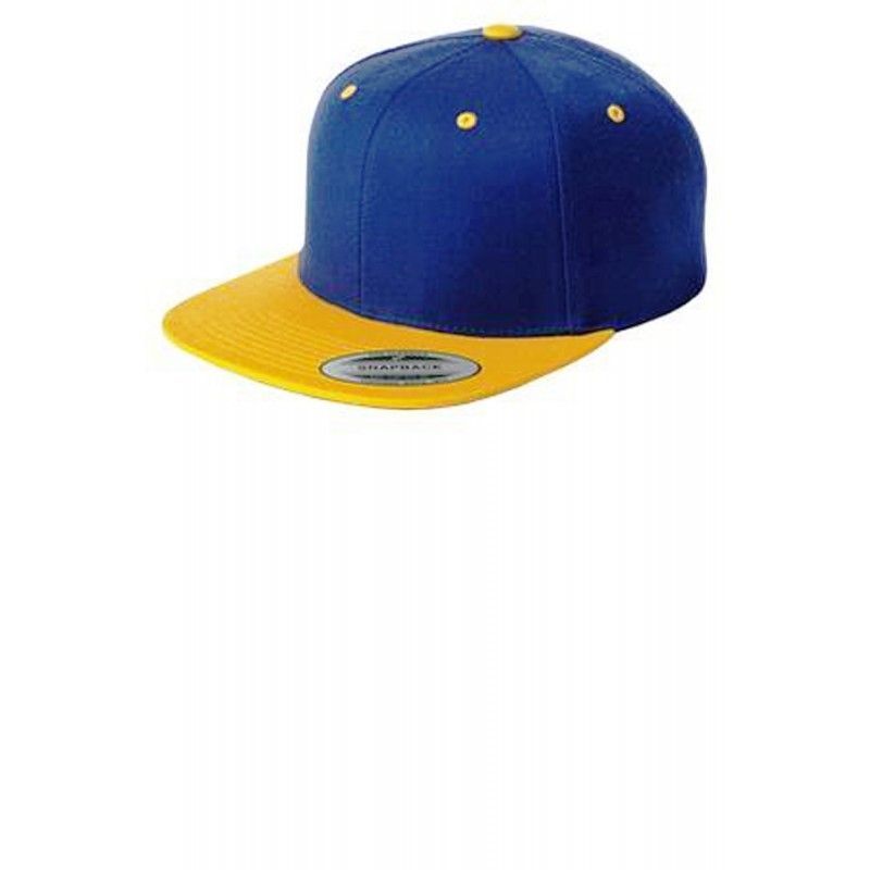 Sport-tek Flat Bill Snapback Cap