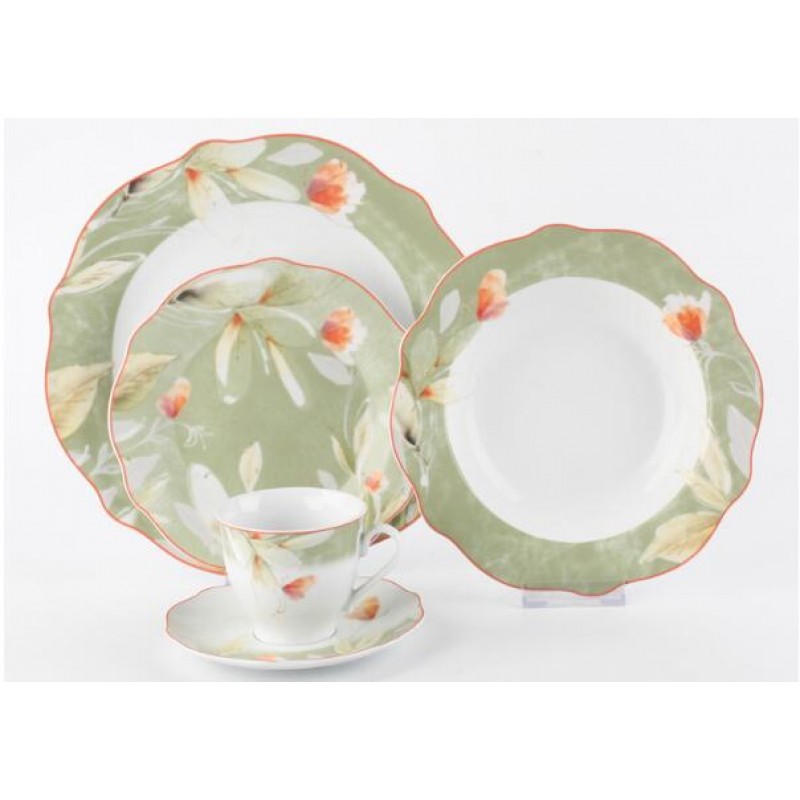 Wholesale porcelain dinnerware restaurant hotel dinner ware set with in glaze decal