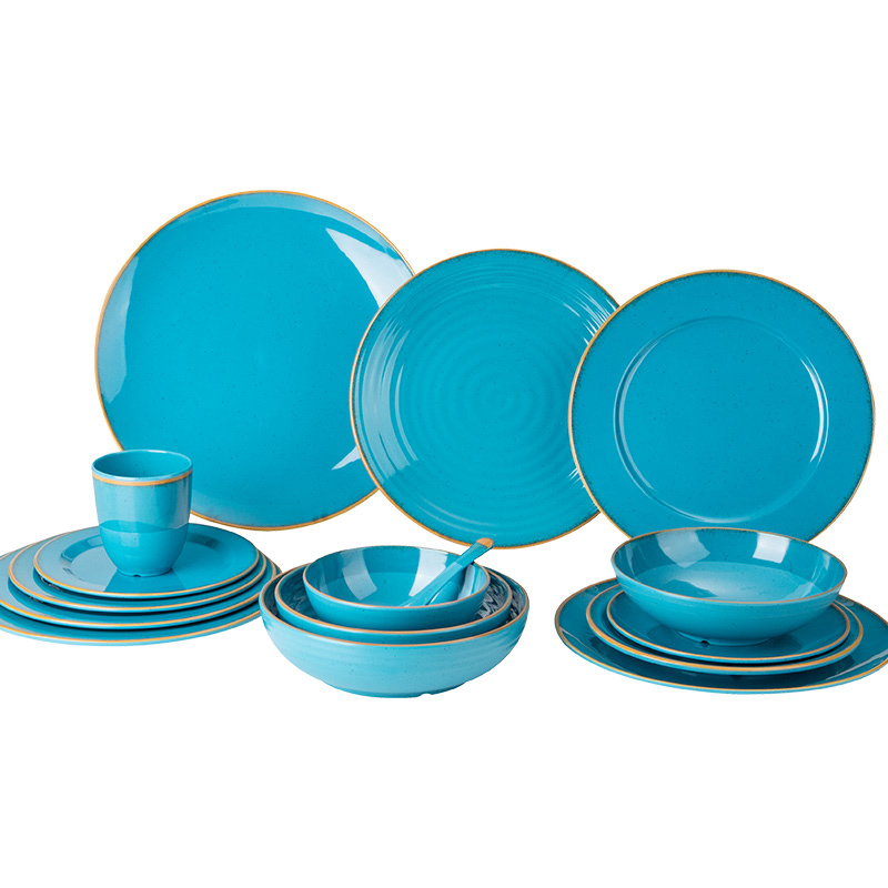 Wholesale 100% A8 Eco-friendly Melamine Dinnerware Sets 