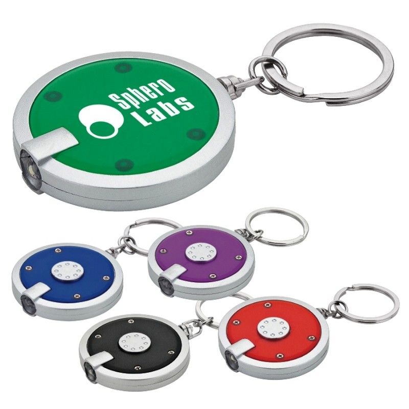 Bright Circle Keychain & Light