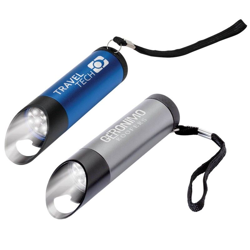 9 LED Flashlight W/ Bottle Opener