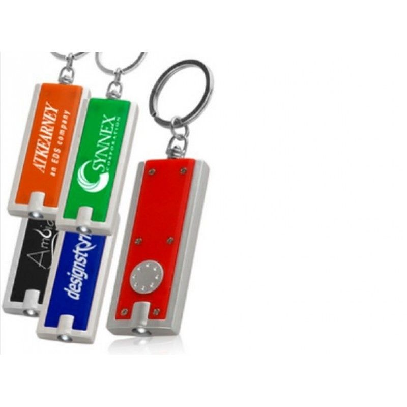 Rectangle Light Key Chain