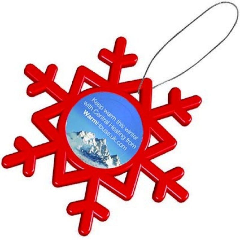 Promotional Christmas Magnet Snowflakes