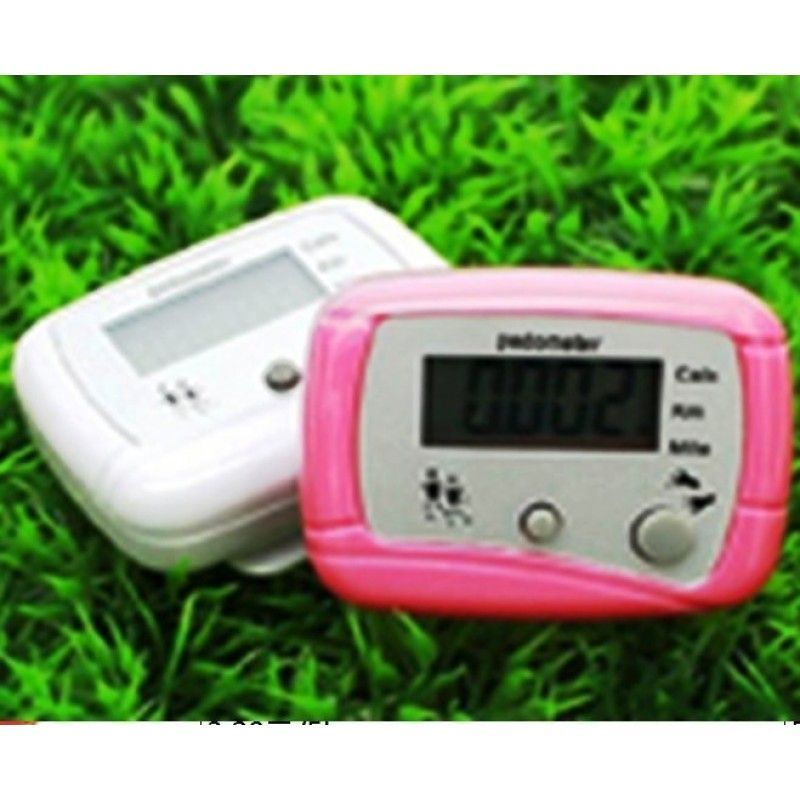 2 Button Pedometer-Red