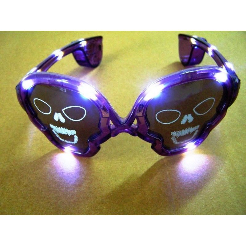 Halloween Light Up Party Eye Glasses