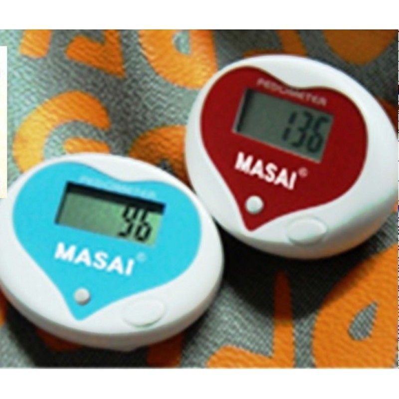 Multi-Function Heart Shaped Pedometer