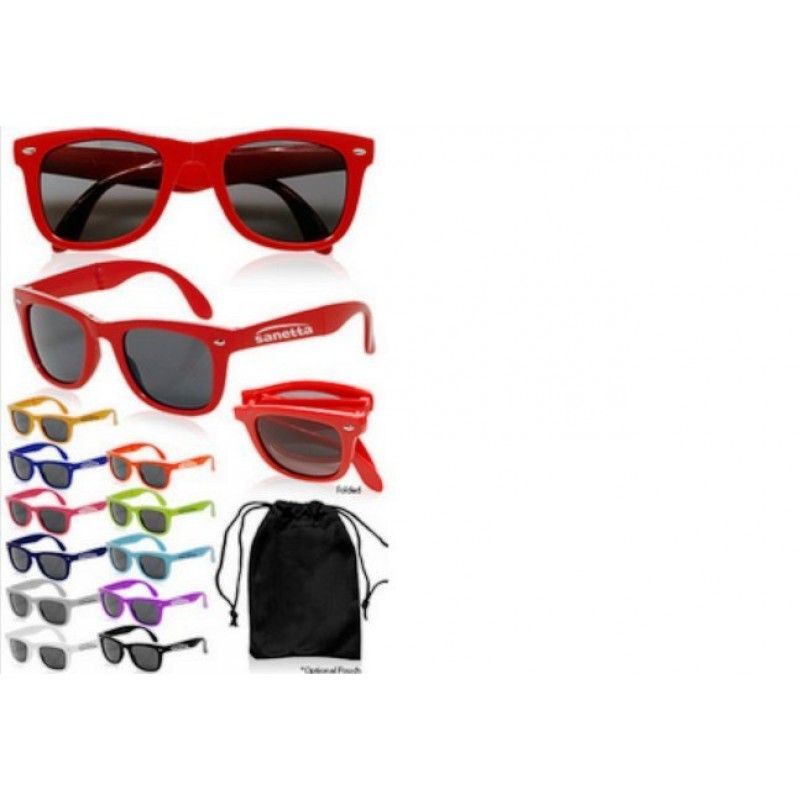 Solid Foldable Sunglasses