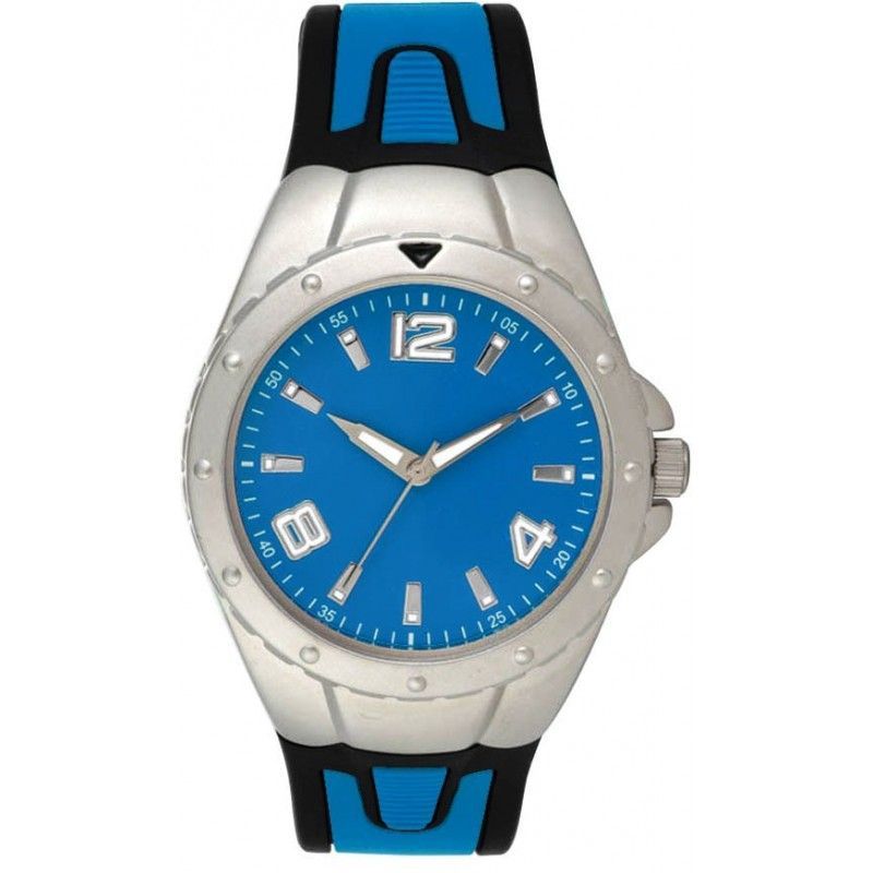 Pedre Reflex Sport Watch With Blue Polyurethane Strap