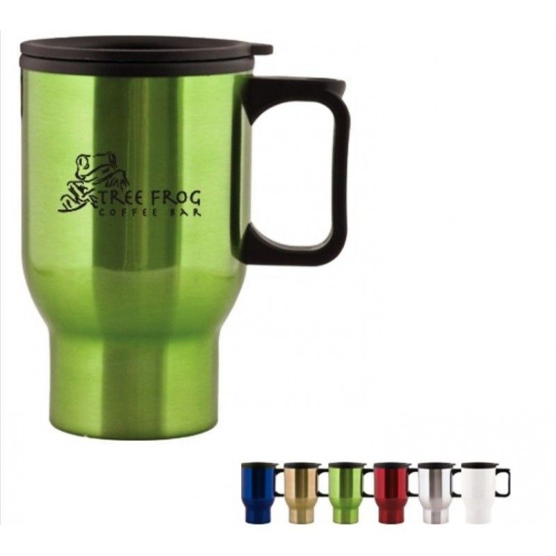 Aspen Stainless Travel Mug, 15 oz.