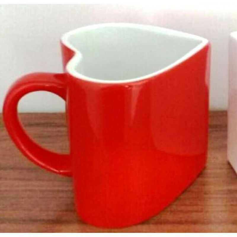 Wholesale custom heart ceramic mug