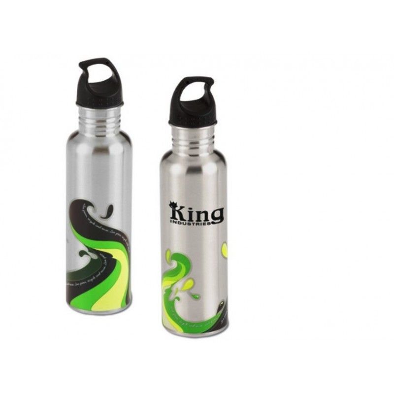 Stainless Wave Sport Bottle - 16 OZ.