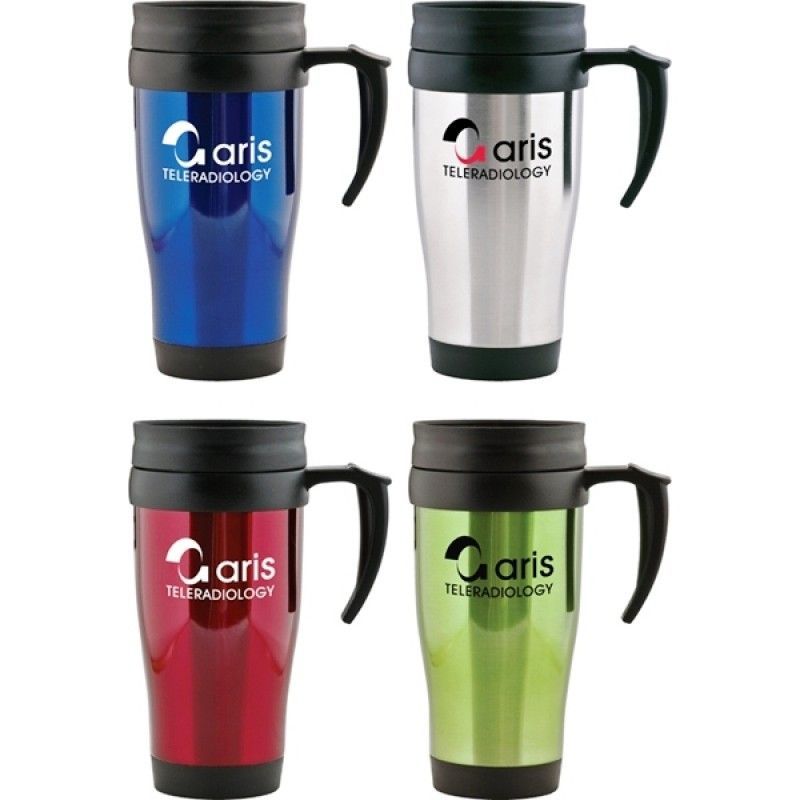 15 Oz. Tahoe Stainless Steel Travel Mug