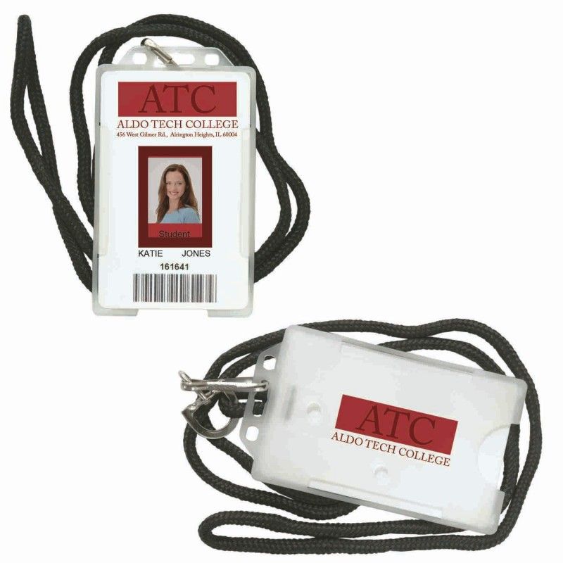 Promotional Id Holder W/ Lanyard