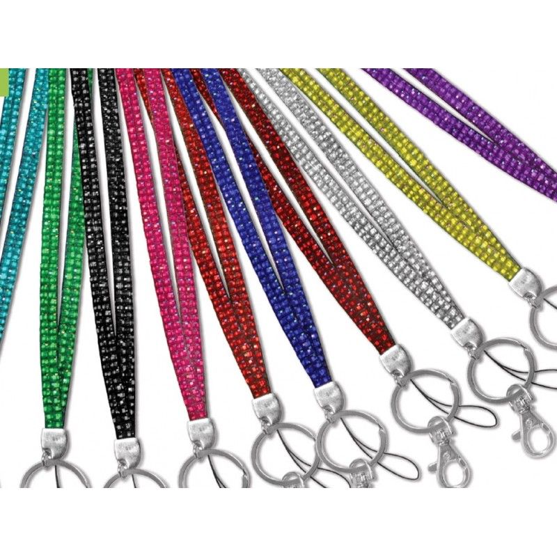 Promotional Rhinestone Lanyard