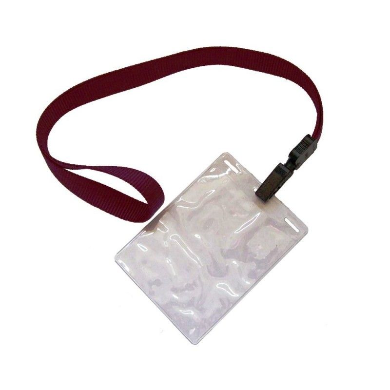 Promotional Polyester Lanyard with ID Card Holder- Silk Screen Print