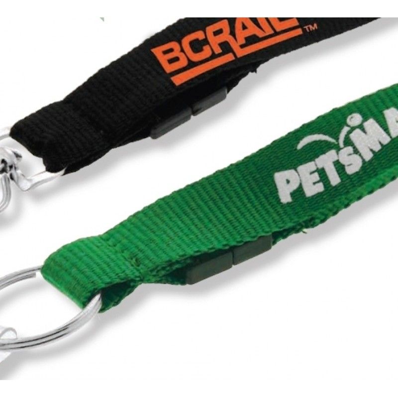 Promotional 3/4" Recycled Fast Track Lanyard