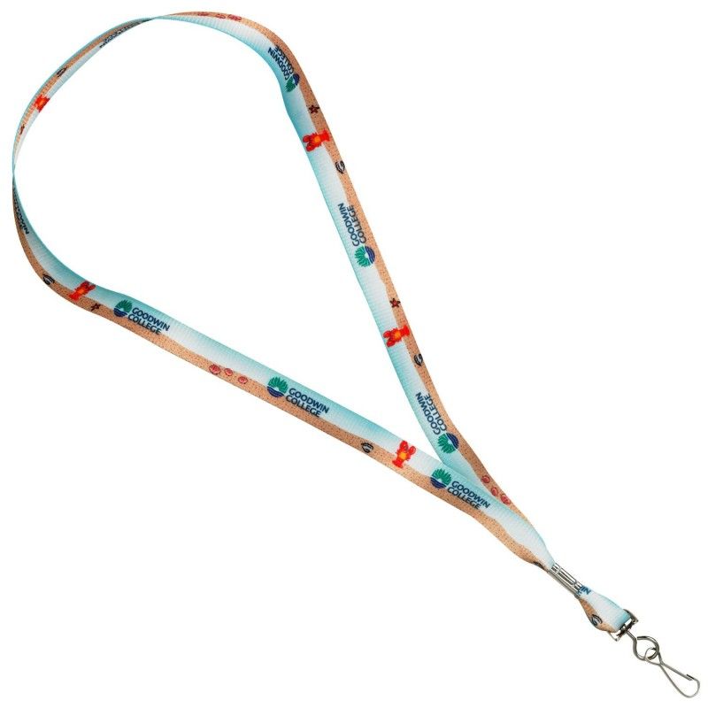 Promotional Full Color Poly Ribbon Lanyards