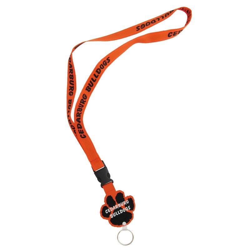 Promotional Woven Premium Detachable Logo Lanyard