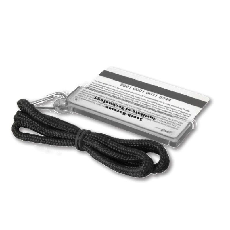 Promotional Easy Slide Id Holder W/ Lanyard