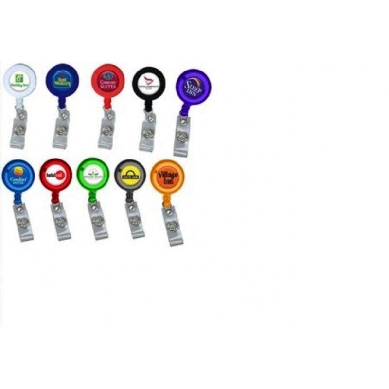 Retractable Badge Holder with Full Color