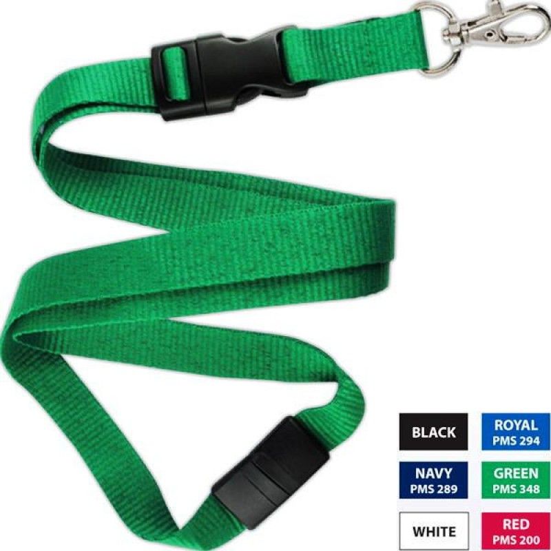 Promotional Microweave Detachable Lanyard - 5/8"