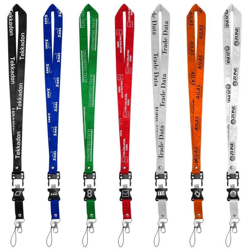 Promotional 2 Gb Lanyard USB Drive