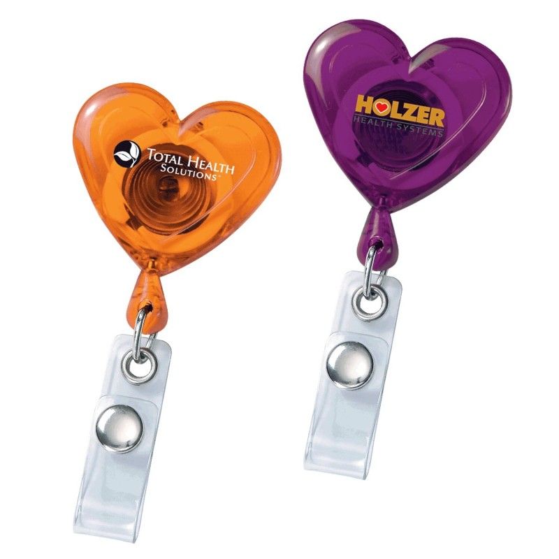 Promotional Heart Secure-a-badge Reel