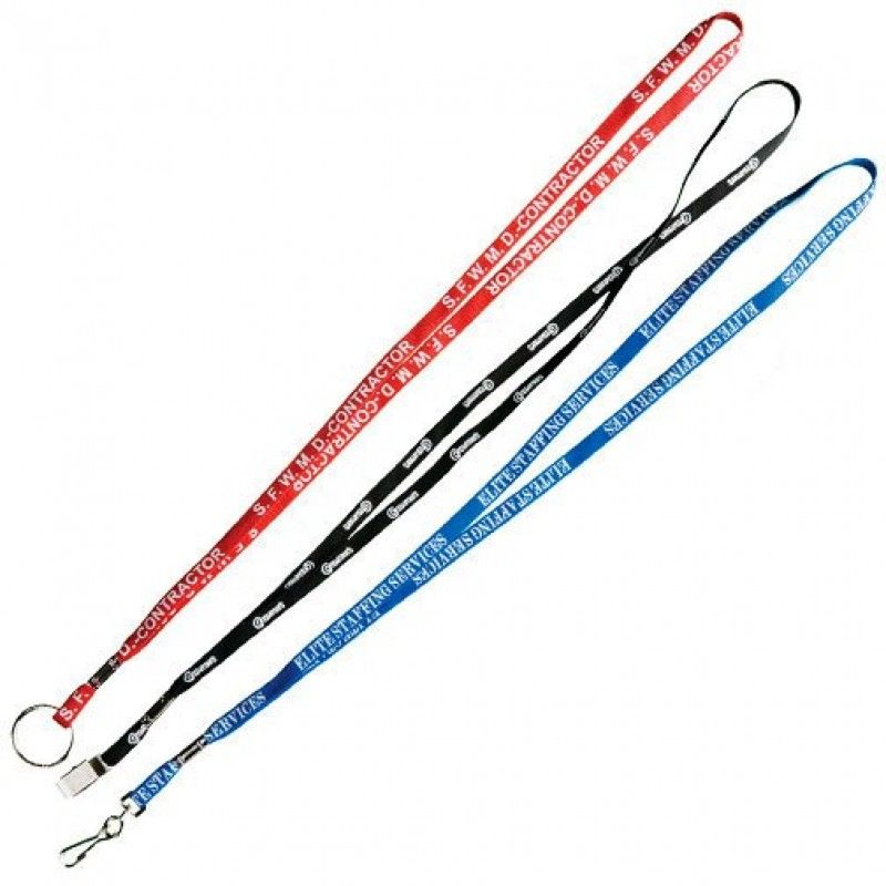 Promotional Premium 2 Ply Lace Lanyard (3/8")