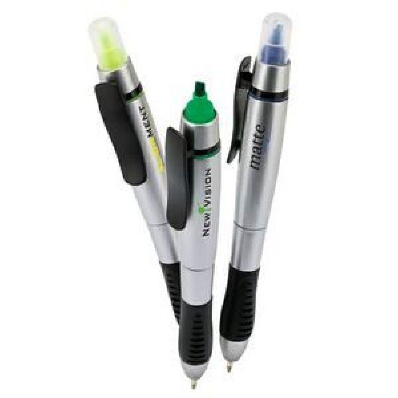 Promotional Ballpoint And Highlighter Pen