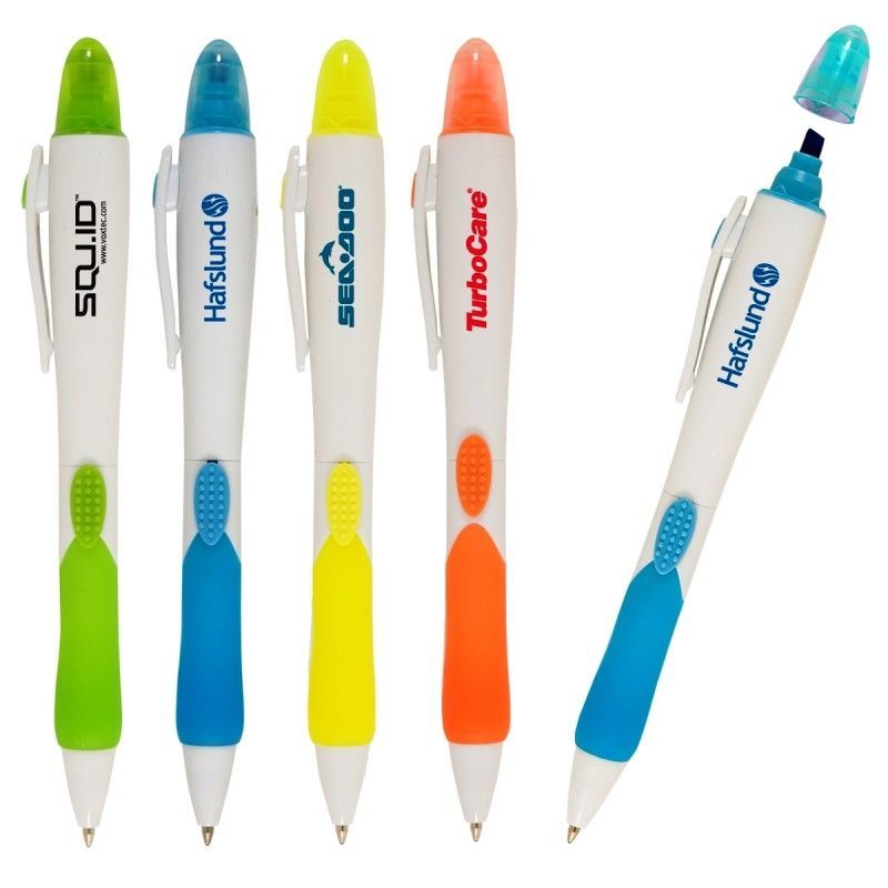 Promotional 2-in-1 Contempo Pen/ Highlighter