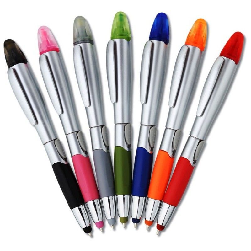 Promotional Blossom Stylus Pen/Highlighter