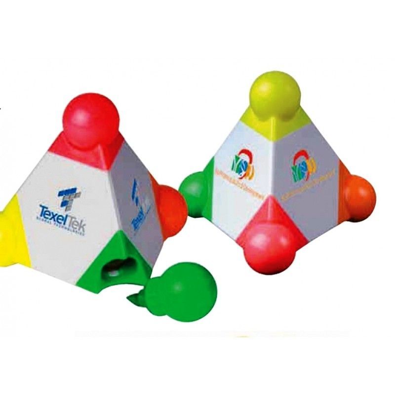 Promotional Pyramid 4-color Highlighter