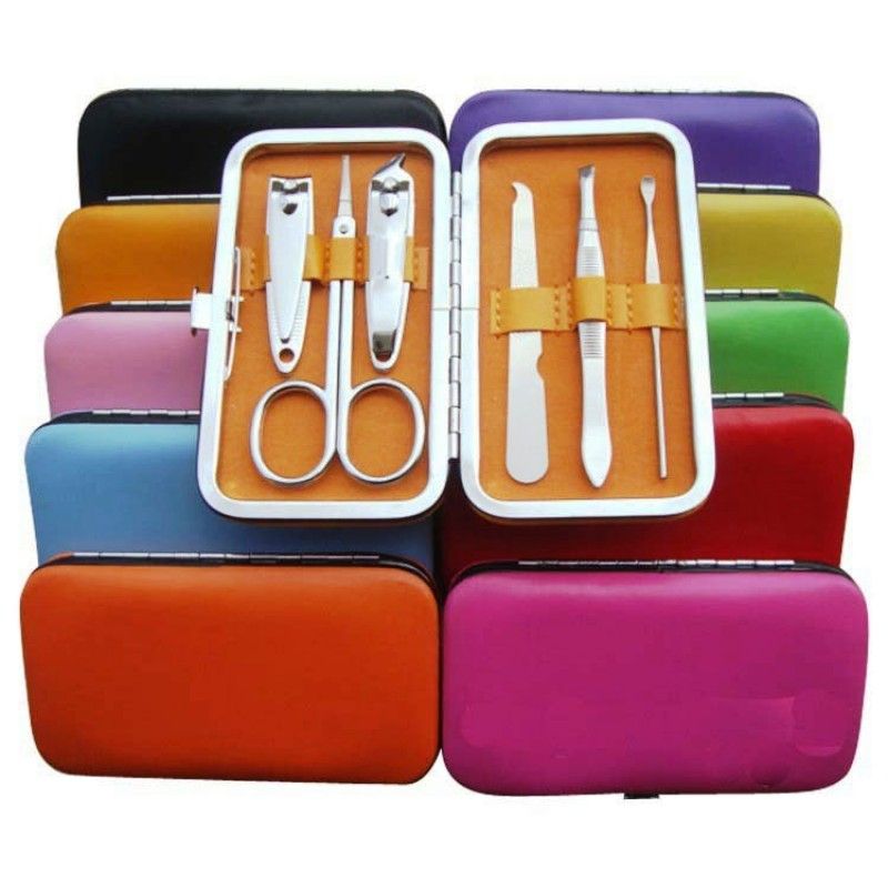 Promotional 6 Pieces Finger Nail Manicure Sets/ Beauty Manicure Kit